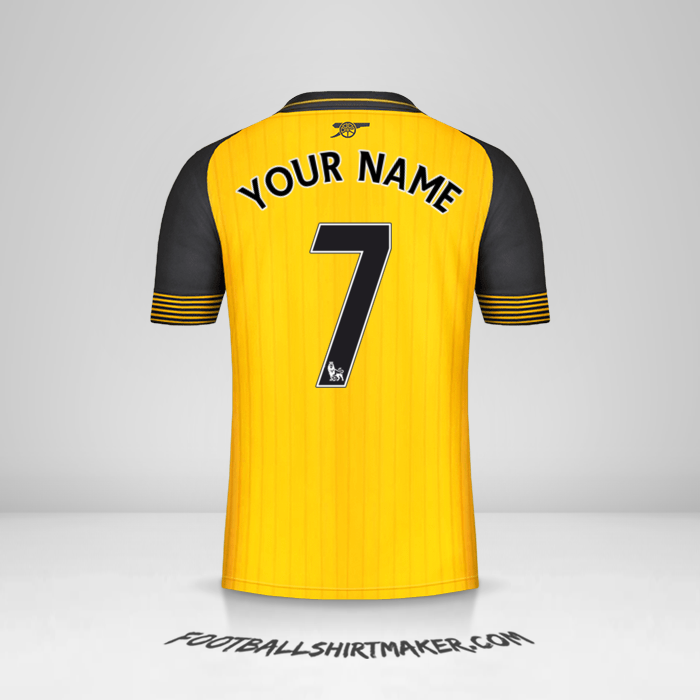 Arsenal 2016/17 II shirt number 7 your name