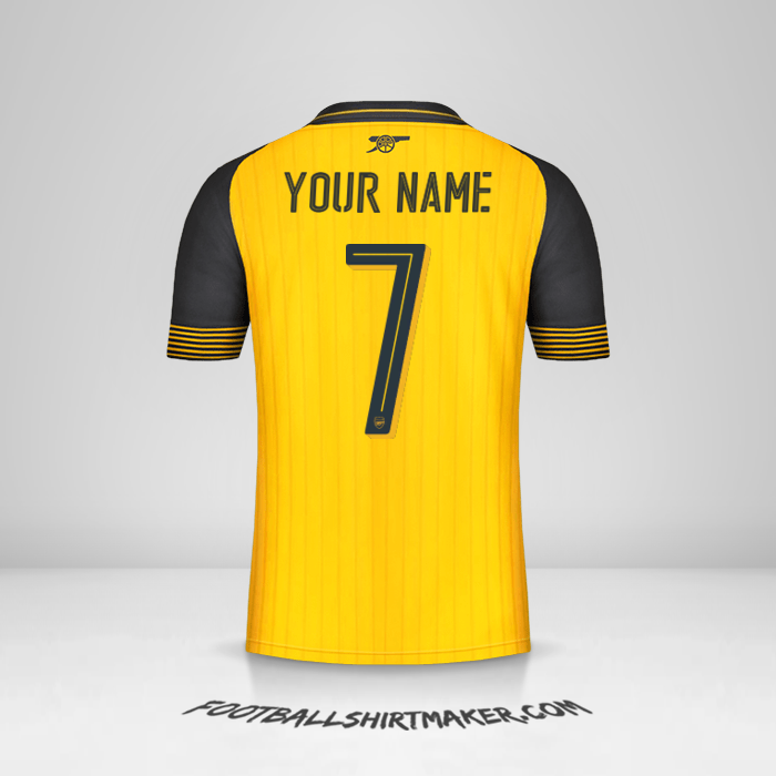 Arsenal 2016/17 Cup II shirt number 7 your name