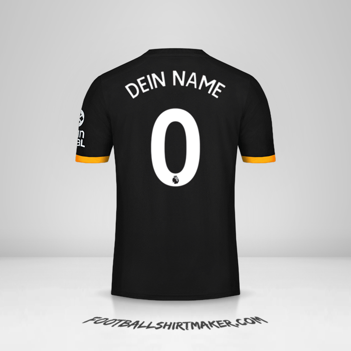 Trikot Wolverhampton Wanderers 2019/20 II -  dein name - 0