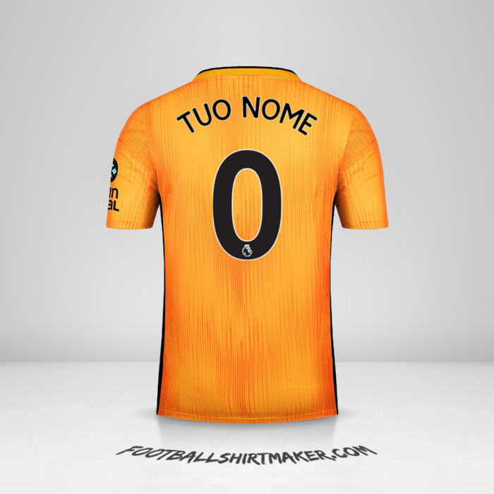 Maglia Wolverhampton Wanderers 2019/20 -  tuo nome - 0
