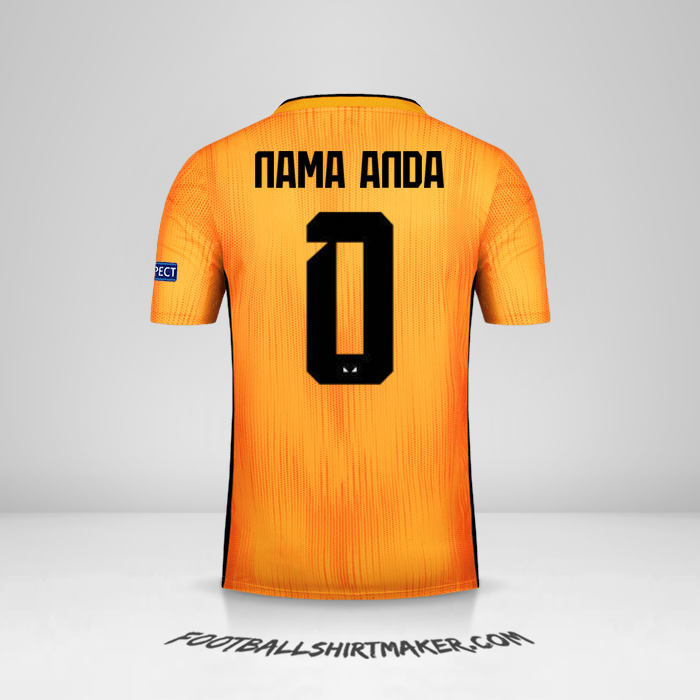 Jersey Wolverhampton Wanderers 2019/20 Cup -  nama anda - 0