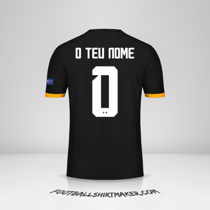 Camisola Wolverhampton Wanderers 2019/20 Cup II -  o teu nome - 0