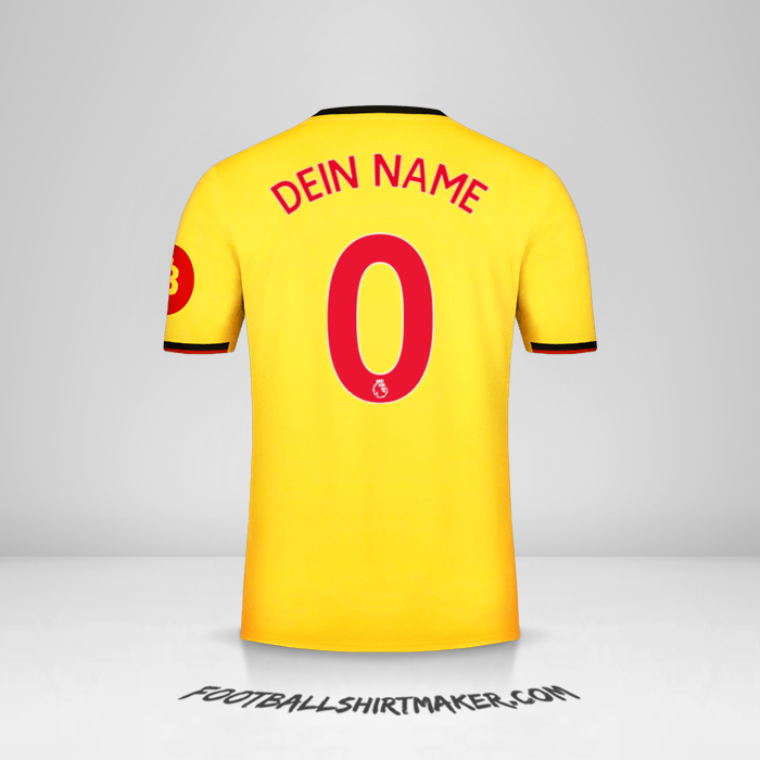 Trikot Watford FC 2019/20 -  dein name - 0