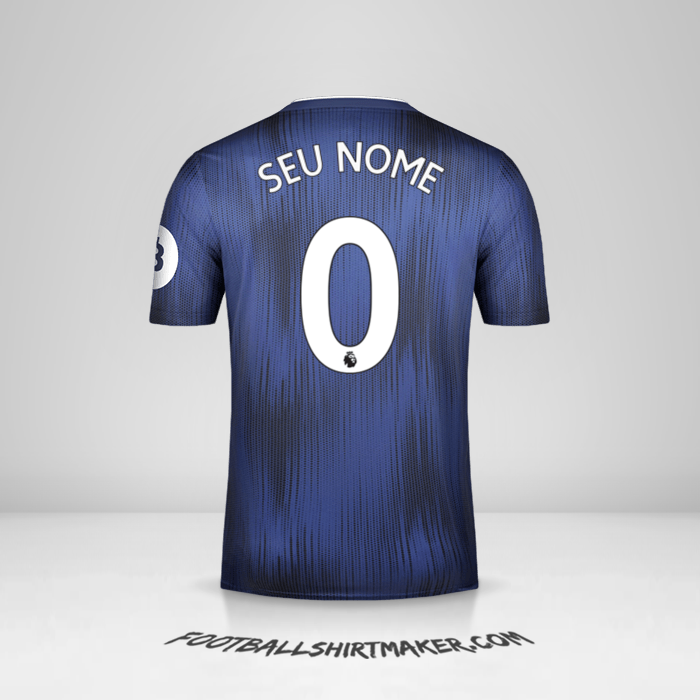 Camisa Watford FC 2019/20 II -  seu nome - 0