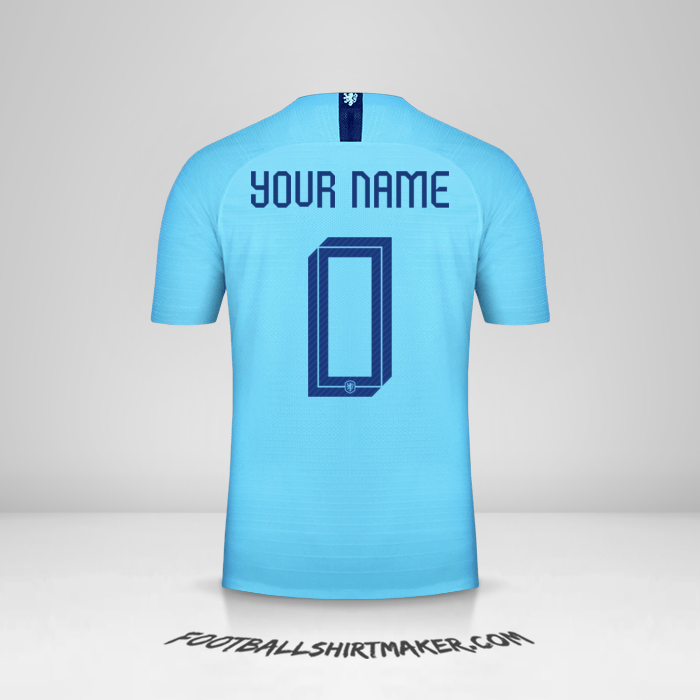 Jersey Netherlands 2018/19 II -  your name - 0