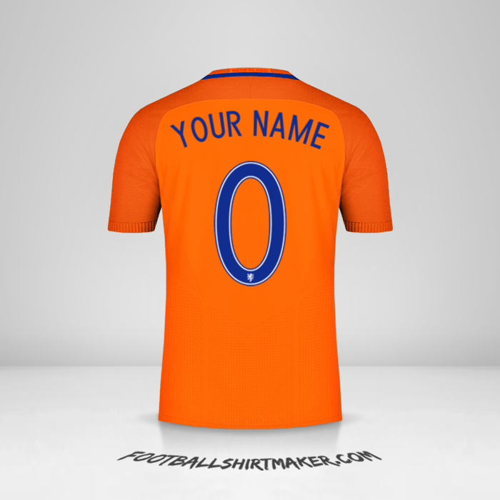 Jersey Netherlands 2016 -  your name - 0