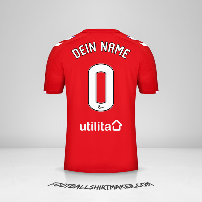 Trikot Rangers FC 2019/20 III -  dein name - 0