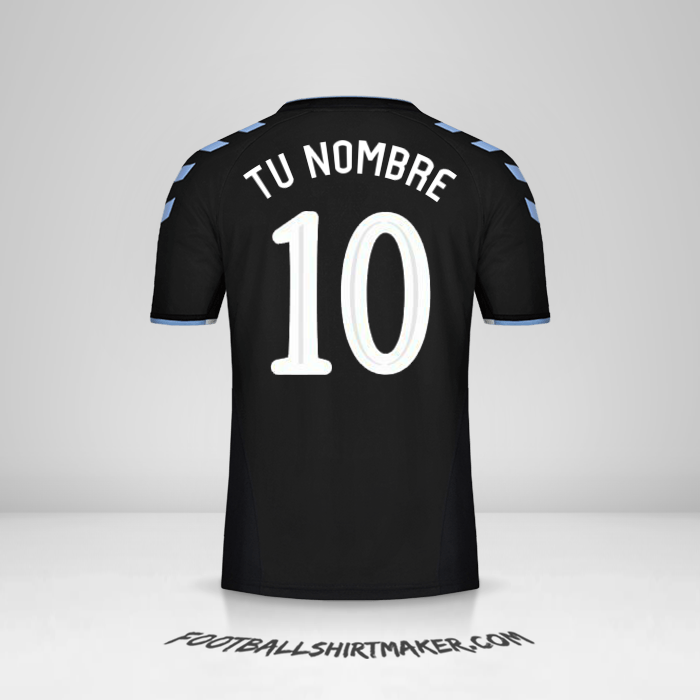 Jersey Rangers FC 2019/20 Cup II número 10 tu nombre