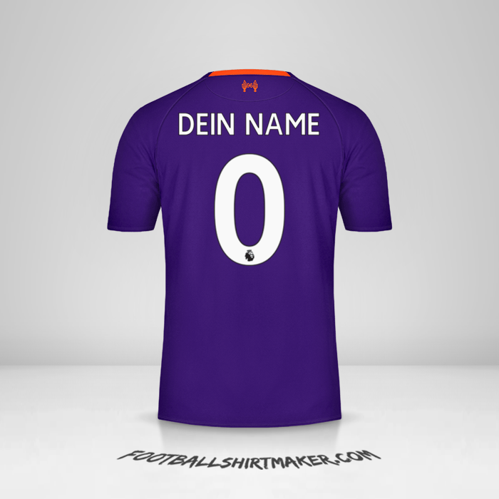 Trikot Liverpool FC 2018/19 II -  dein name - 0