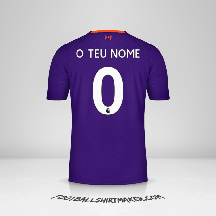 Camisola Liverpool FC 2018/19 II -  o teu nome - 0