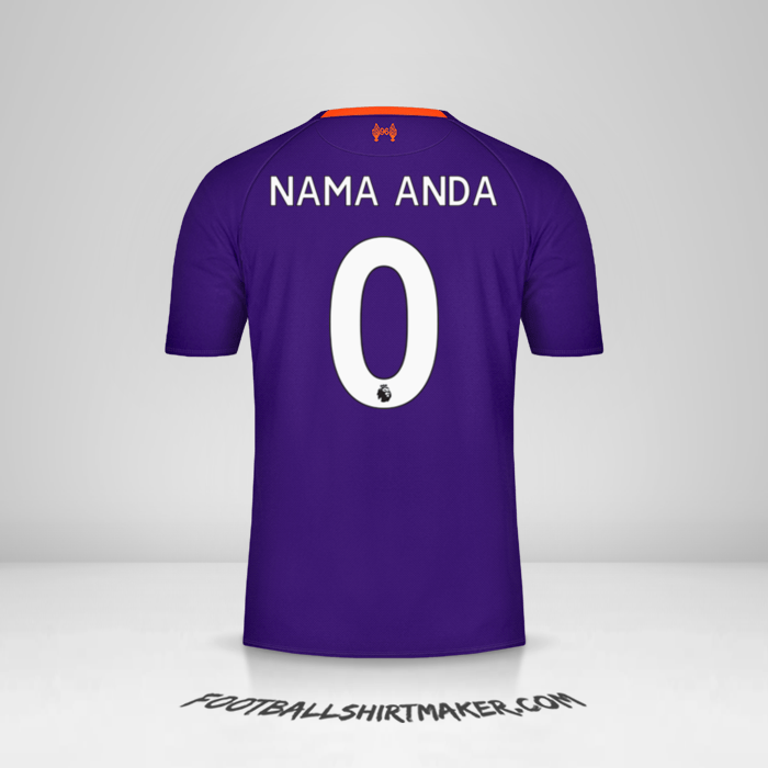 Jersey Liverpool FC 2018/19 II -  nama anda - 0