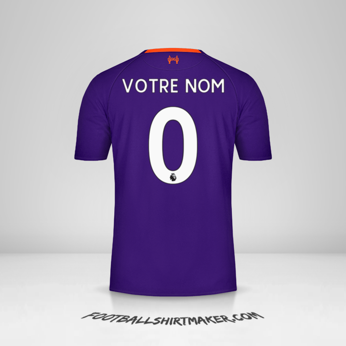 Maillot Liverpool FC 2018/19 II -  votre nom - 0