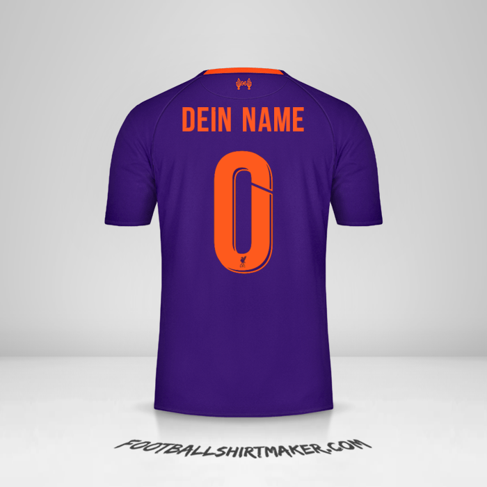 Trikot Liverpool FC 2018/19 Cup II -  dein name - 0