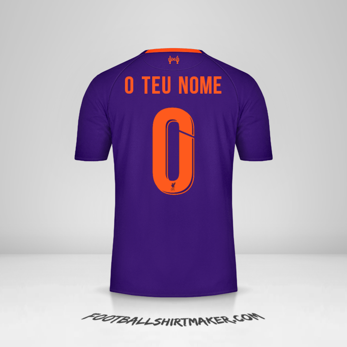 Camisola Liverpool FC 2018/19 Cup II -  o teu nome - 0