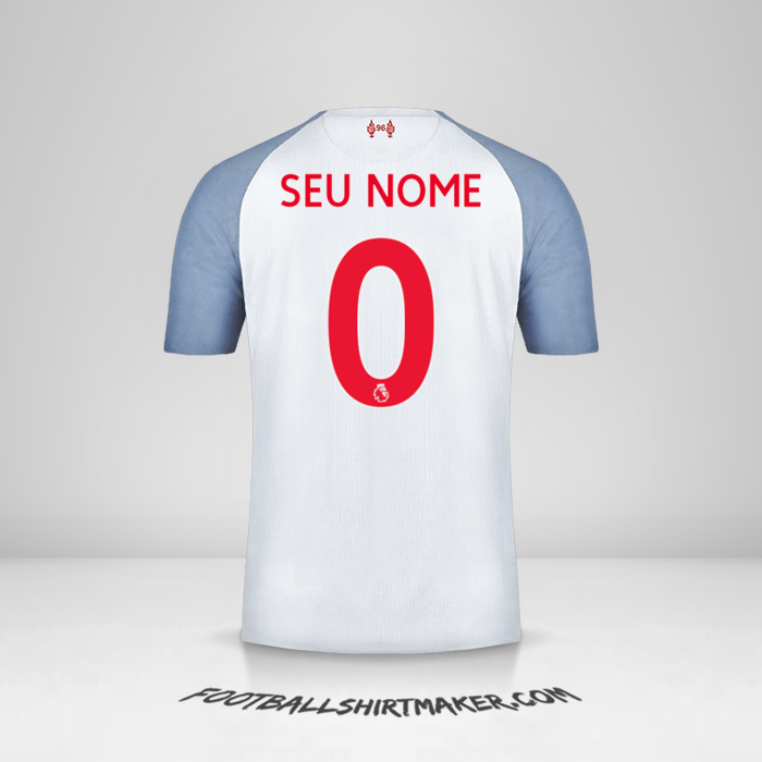 Camisa Liverpool FC 2018/19 III -  seu nome - 0