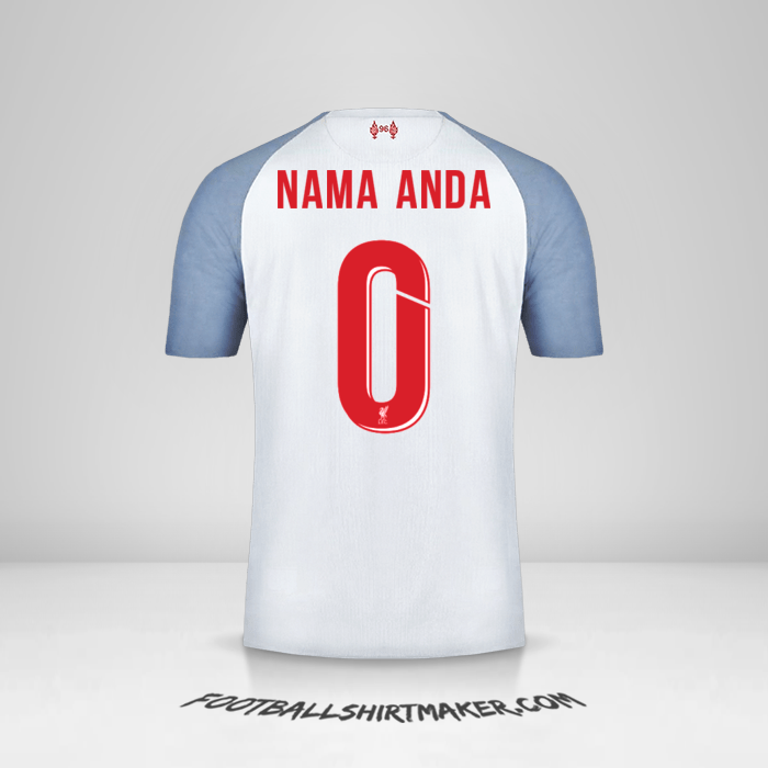 Jersey Liverpool FC 2018/19 Cup III -  nama anda - 0