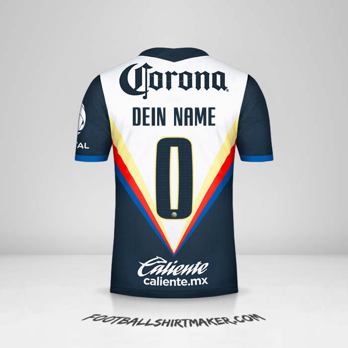 Trikot Club America 2020/21 II -  dein name - 0