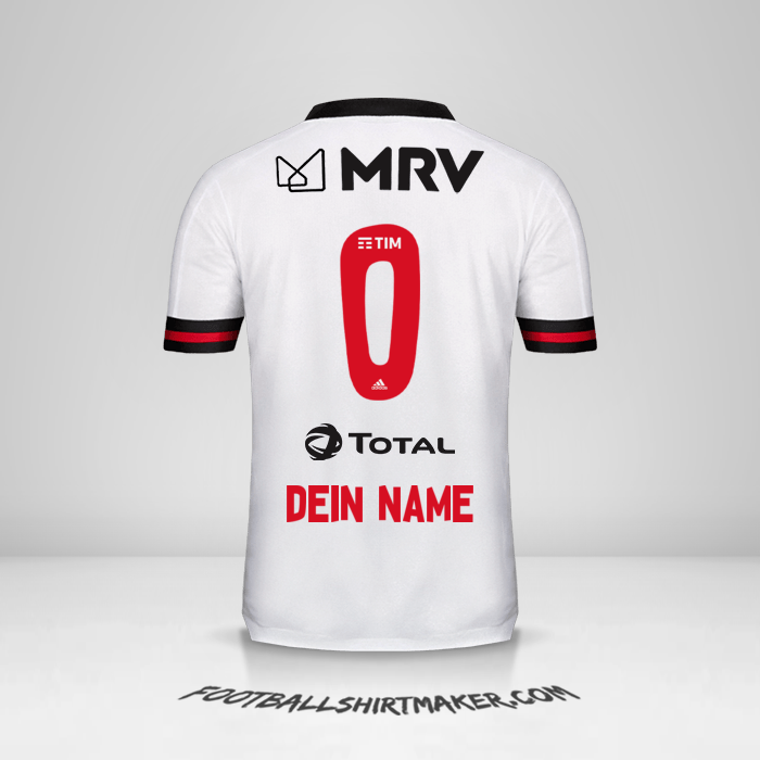 Trikot Flamengo 2020 II -  dein name - 0