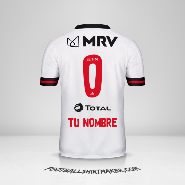 Camiseta Flamengo 2020 II -  tu nombre - 0