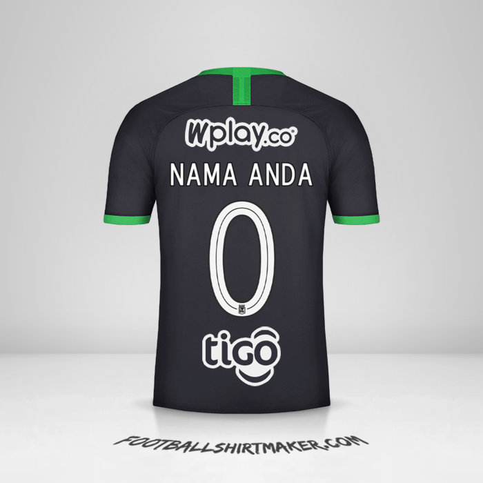 Jersey Atletico Nacional 2020 III -  nama anda - 0