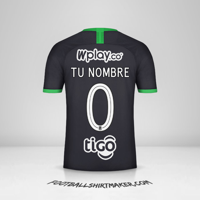 Jersey Atletico Nacional 2020 III -  tu nombre - 0