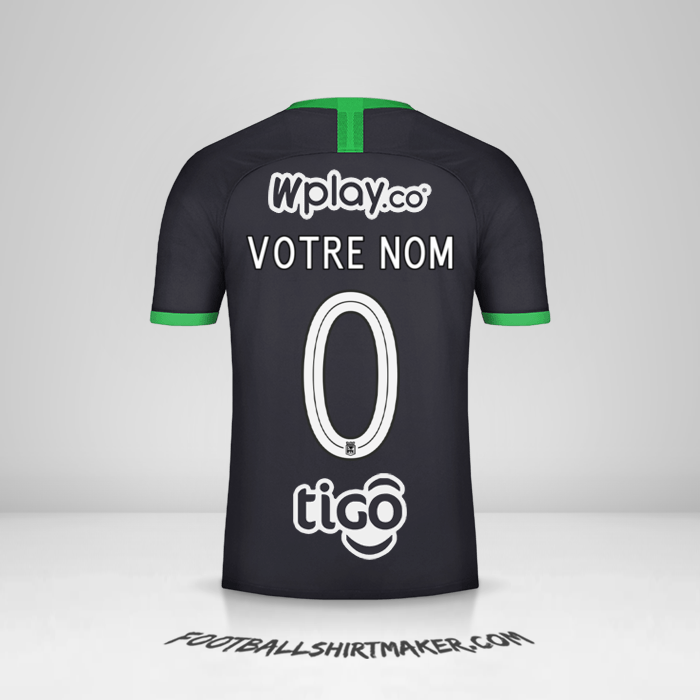 Maillot Atletico Nacional 2020 III -  votre nom - 0