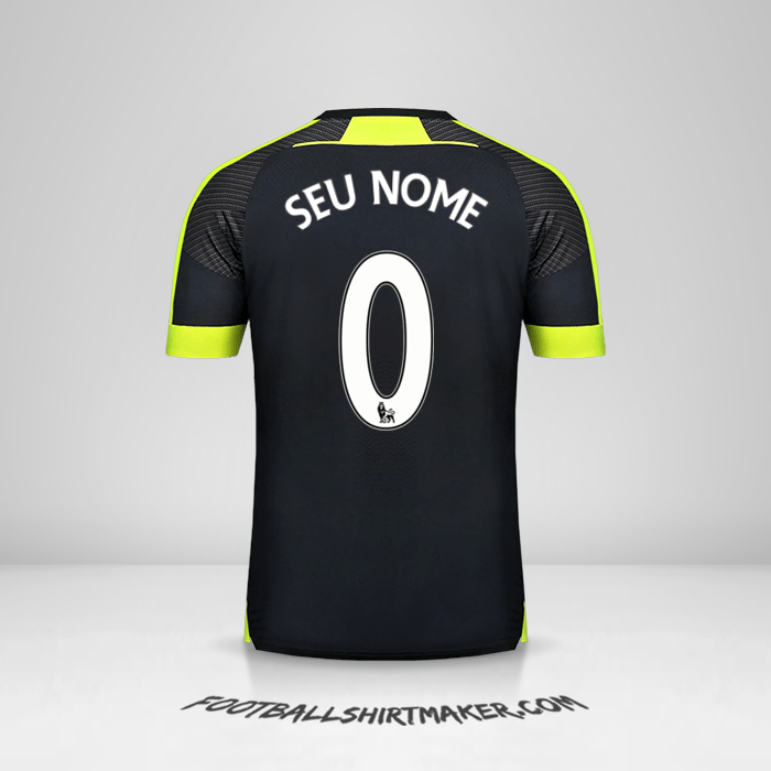 Camisa Arsenal 2016/17 III -  seu nome - 0