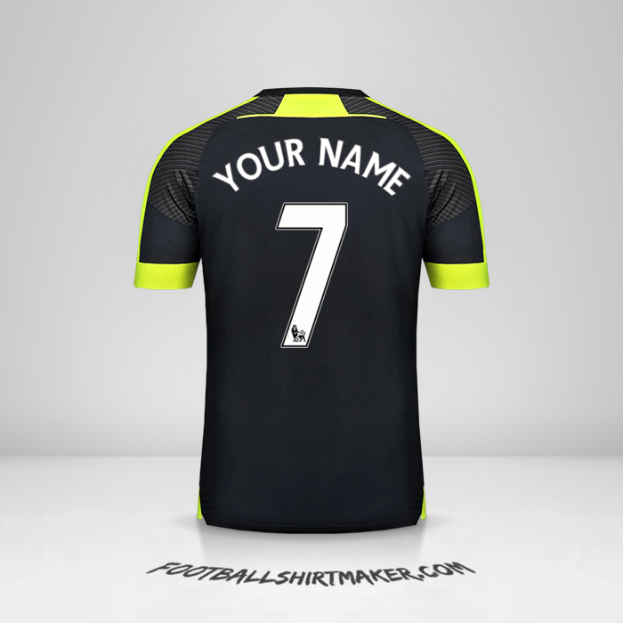 Arsenal 2016/17 III shirt number 7 your name