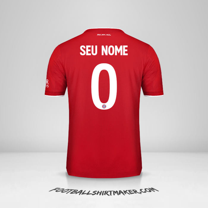 Camisa FC Bayern Munchen 2020/21 Cup -  seu nome - 0