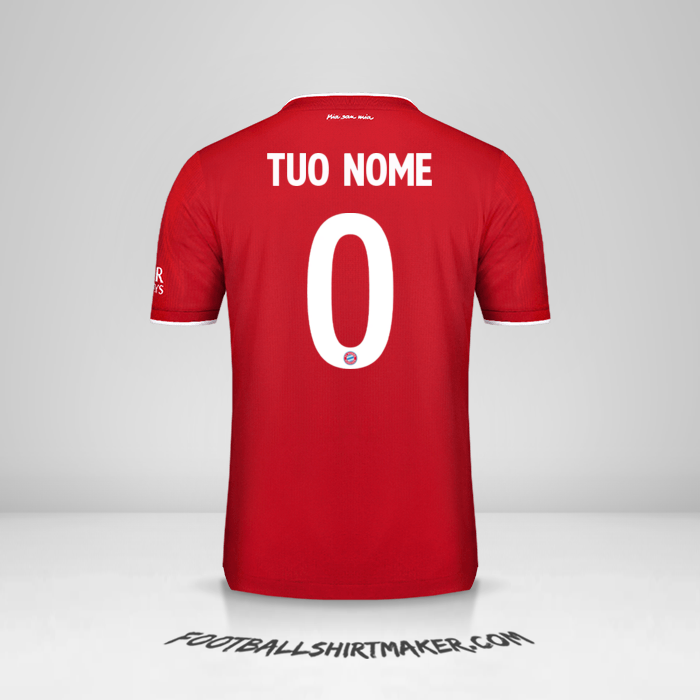 Maglia FC Bayern Munchen 2020/21 Cup -  tuo nome - 0