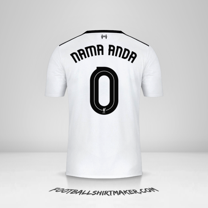 Jersey Liverpool FC 2017/18 Cup II -  nama anda - 0