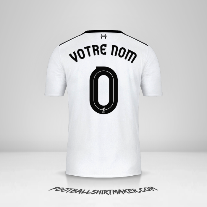 Maillot Liverpool FC 2017/18 Cup II -  votre nom - 0