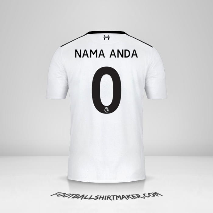 Jersey Liverpool FC 2017/18 II -  nama anda - 0