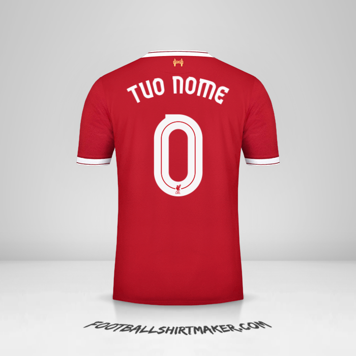 Maglia Liverpool FC 2017/18 Cup -  tuo nome - 0