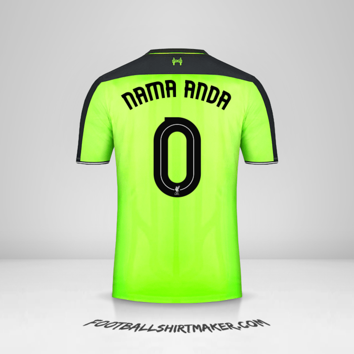 Jersey Liverpool FC 2016/17 Cup III -  nama anda - 0