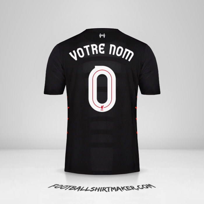 Maillot Liverpool FC 2016/17 Cup II -  votre nom - 0