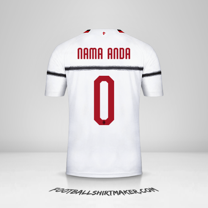 Jersey AC Milan 2018/19 II -  nama anda - 0