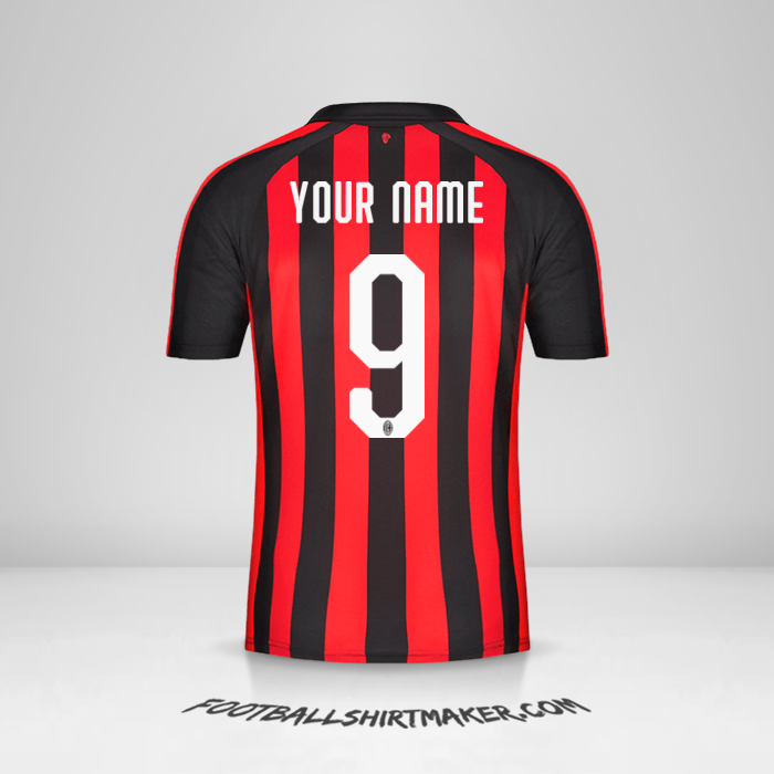 AC Milan 2018/19 jersey number 9 your name