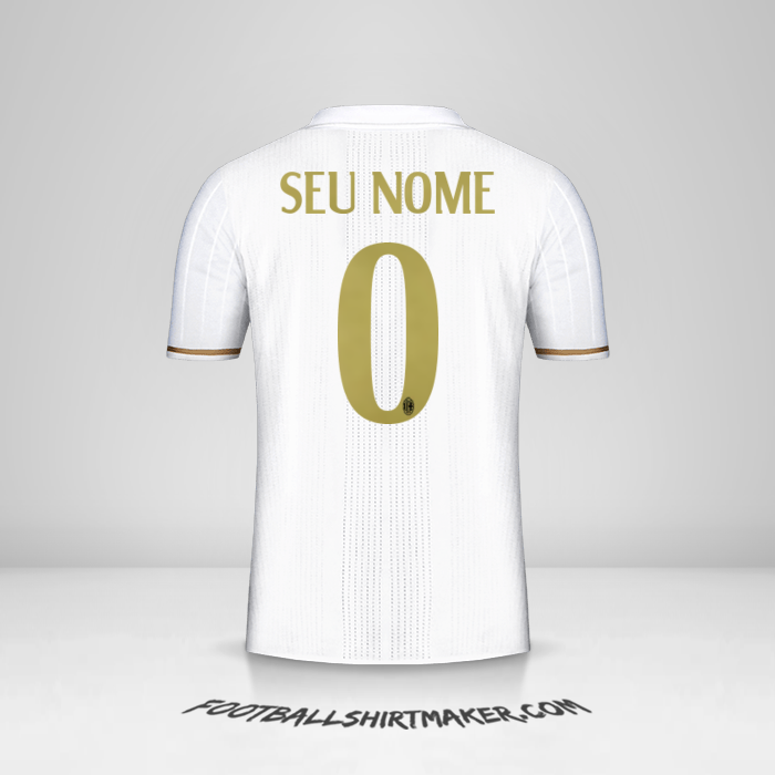 Camisa AC Milan 2016/17 II -  seu nome - 0