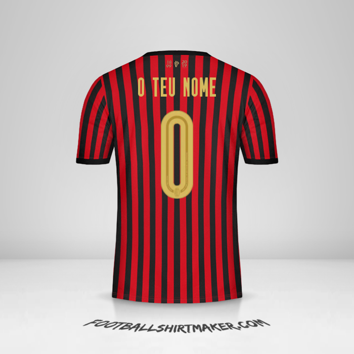 Camisola AC Milan 120Th -  o teu nome - 0