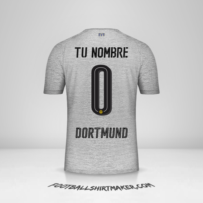 Camiseta Borussia Dortmund 2017/18 III -  tu nombre - 0