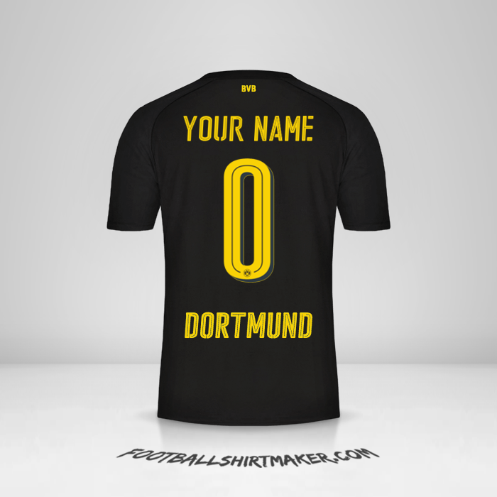 Borussia Dortmund 2017/18 II jersey number 0 your name