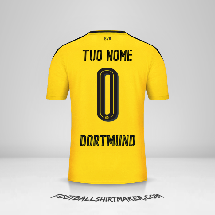 Maglia Borussia Dortmund 2016/17 -  tuo nome - 0
