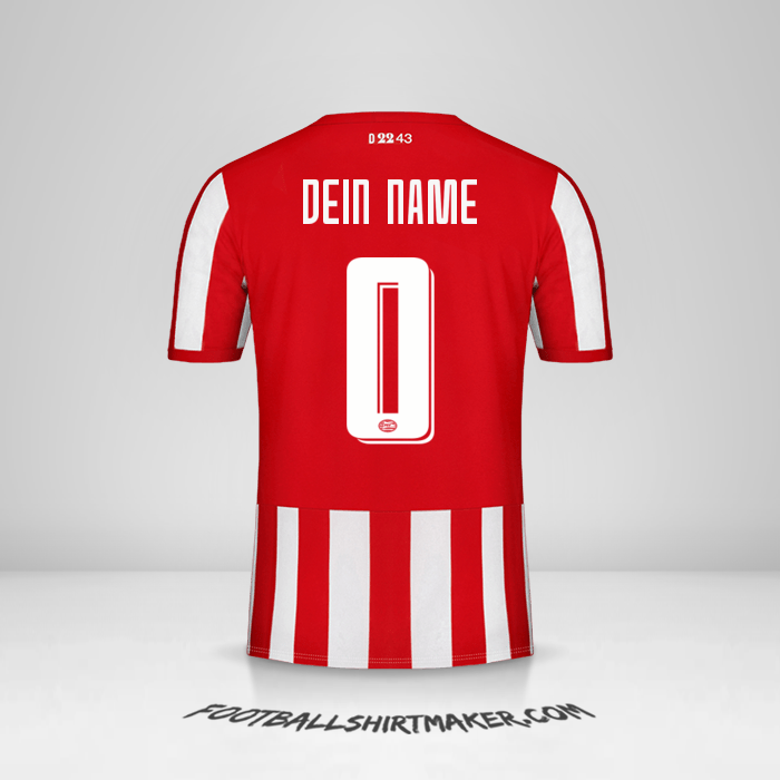 Trikot PSV 2019/20 Cup -  dein name - 0