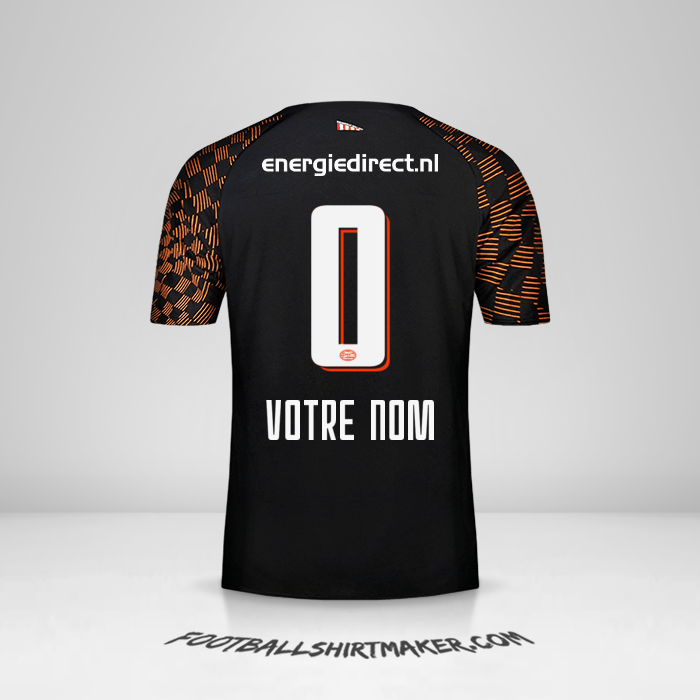 Maillot PSV 2019/20 II -  votre nom - 0