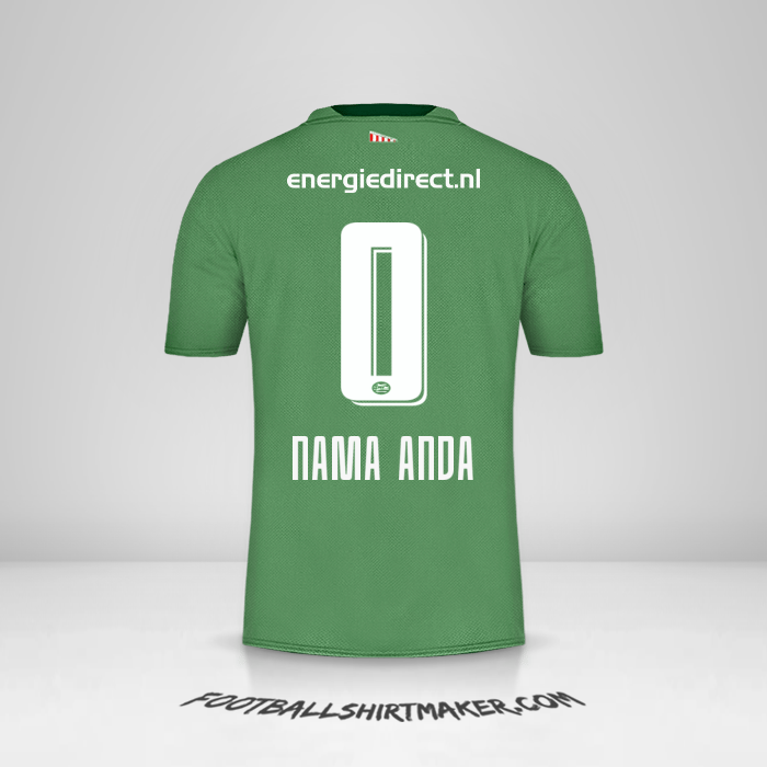 Jersey PSV 2019/20 III -  nama anda - 0