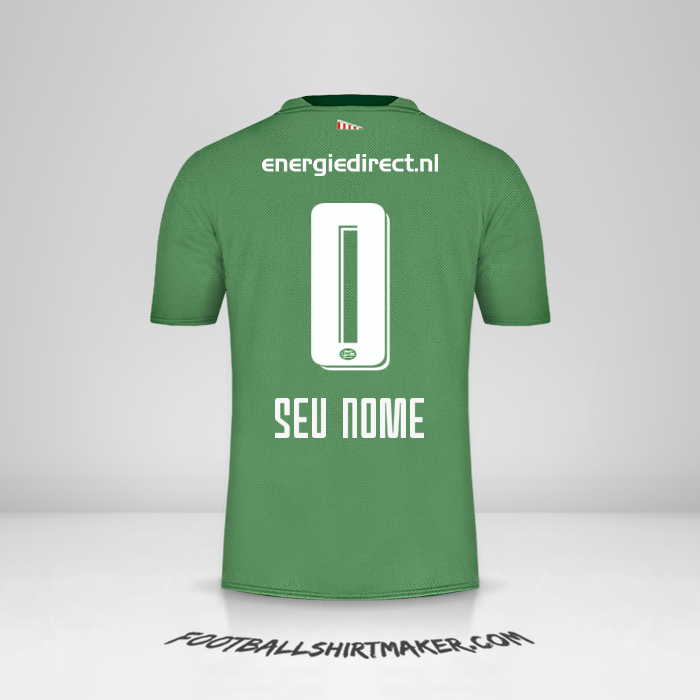 Camisa PSV 2019/20 III -  seu nome - 0