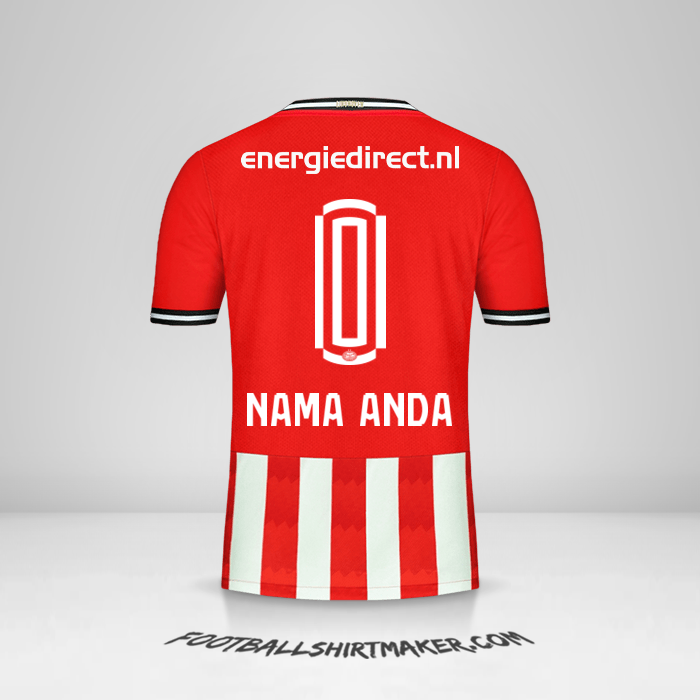 Jersey PSV 2020/21 -  nama anda - 0