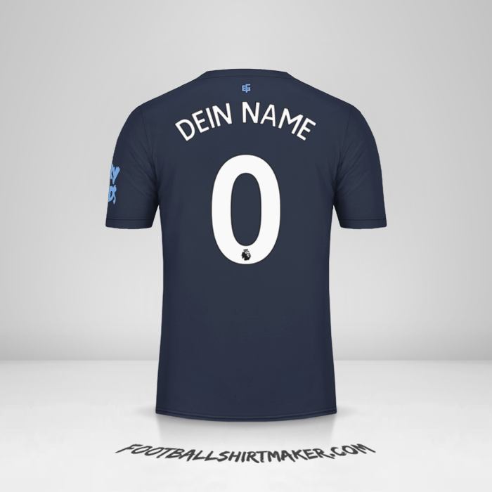 Trikot Everton FC 2019/20 III -  dein name - 0