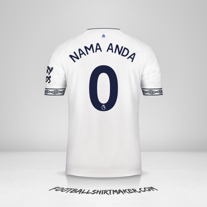 Jersey Everton FC 2018/19 III -  nama anda - 0